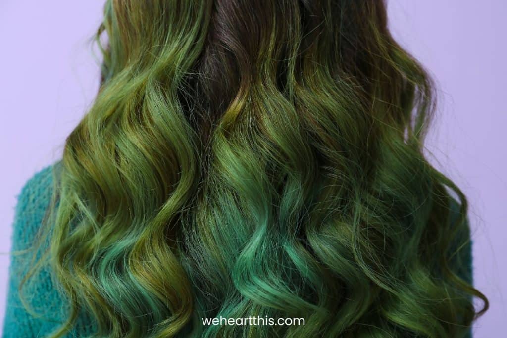 Green Hair Dye - wide 8