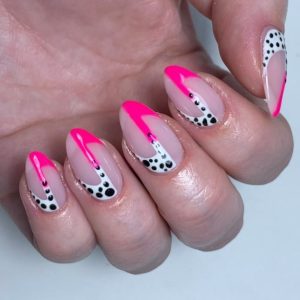 41 Gorgeous Pink and White Nails