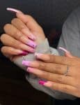 50+ Pink French Tip Nails To Elevate Your Nail Game