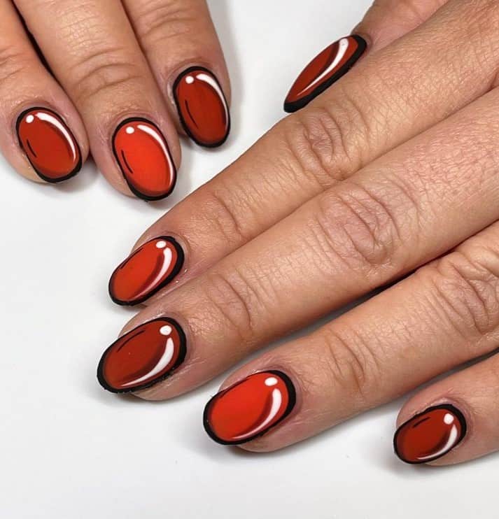 21 Trendy Pop Art Nails For Every Occasion