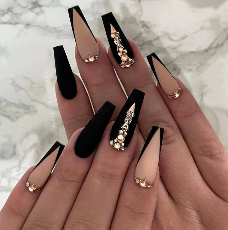 80 Best Coffin Shaped Nail Art Ideas You Must Try