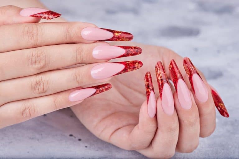 53 Long French Tip Nails For A Glamorous Look