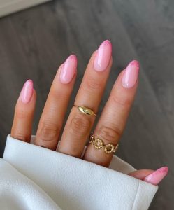 50 Pink Nails With Glitter For You Next Mani