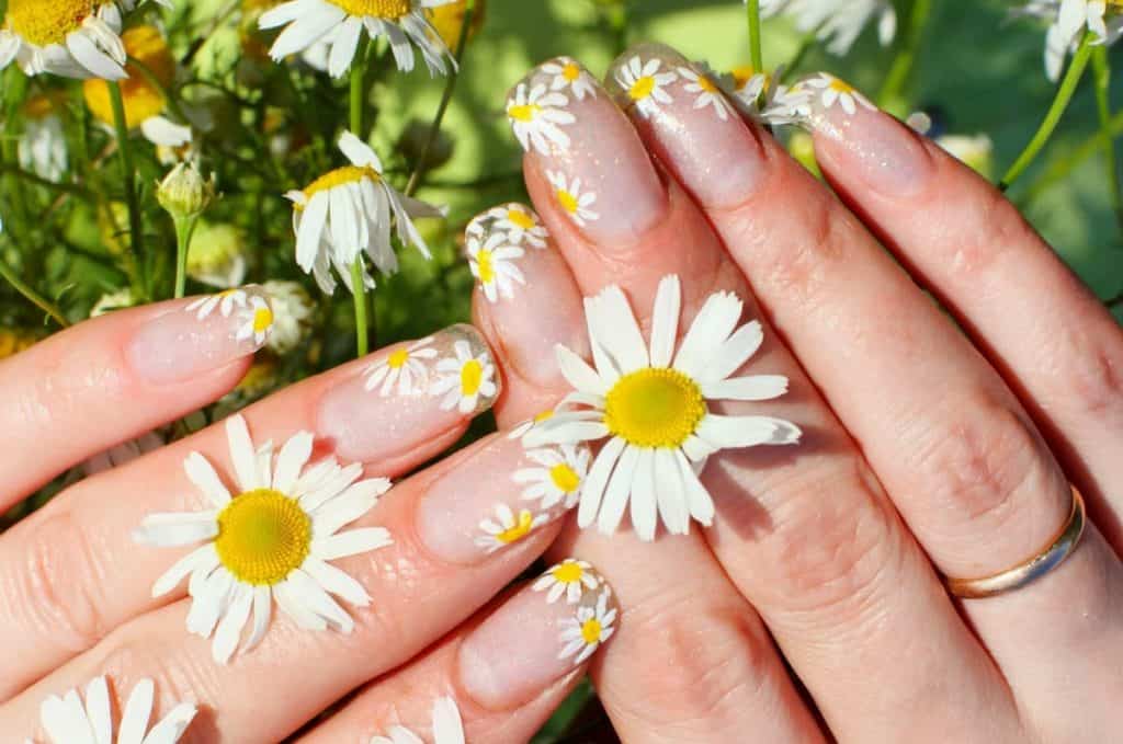 2. Easy Daisy Nail Designs - wide 10