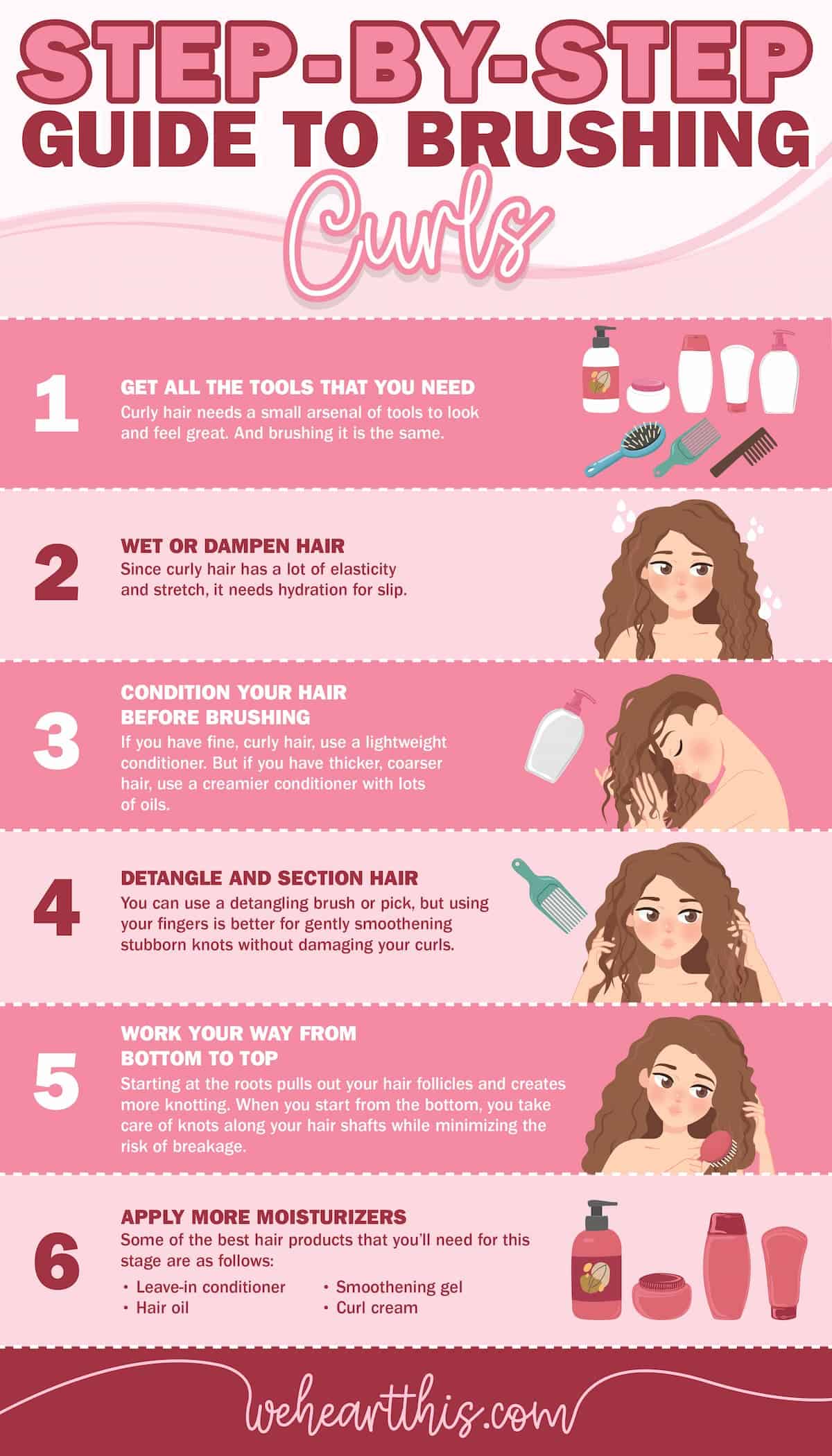 How To Brush Curly Hair Everything You Need To Know