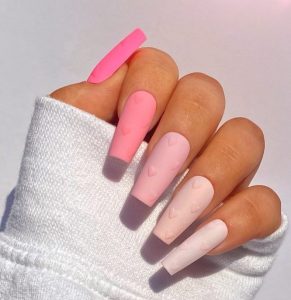 45 Fantastic Pink Coffin Nails To Inspire Your Next Mani