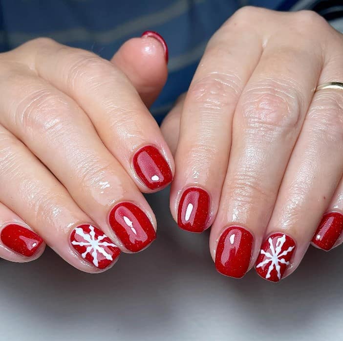 53 Red Christmas Nails To Complete Your Stunning Holiday Look