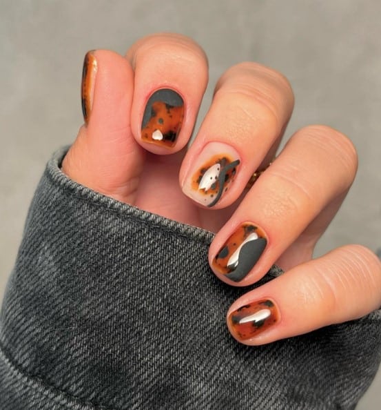 53 Gorgeous Short Fall Nail Designs To Try This Year