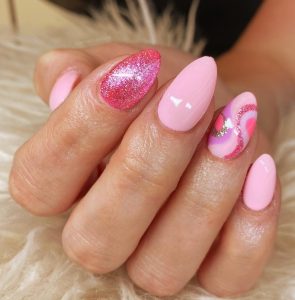 41 Ideas for Pink Almond Nails You Need for Your Next Mani