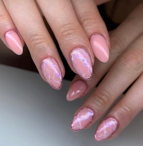 41 Ideas for Pink Almond Nails You Need for Your Next Mani
