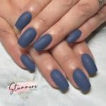 51 Beautiful Matte Blue Nails We Re Loving Right Now Stunnersnaildesign Blue Matte Nails 2 150x150