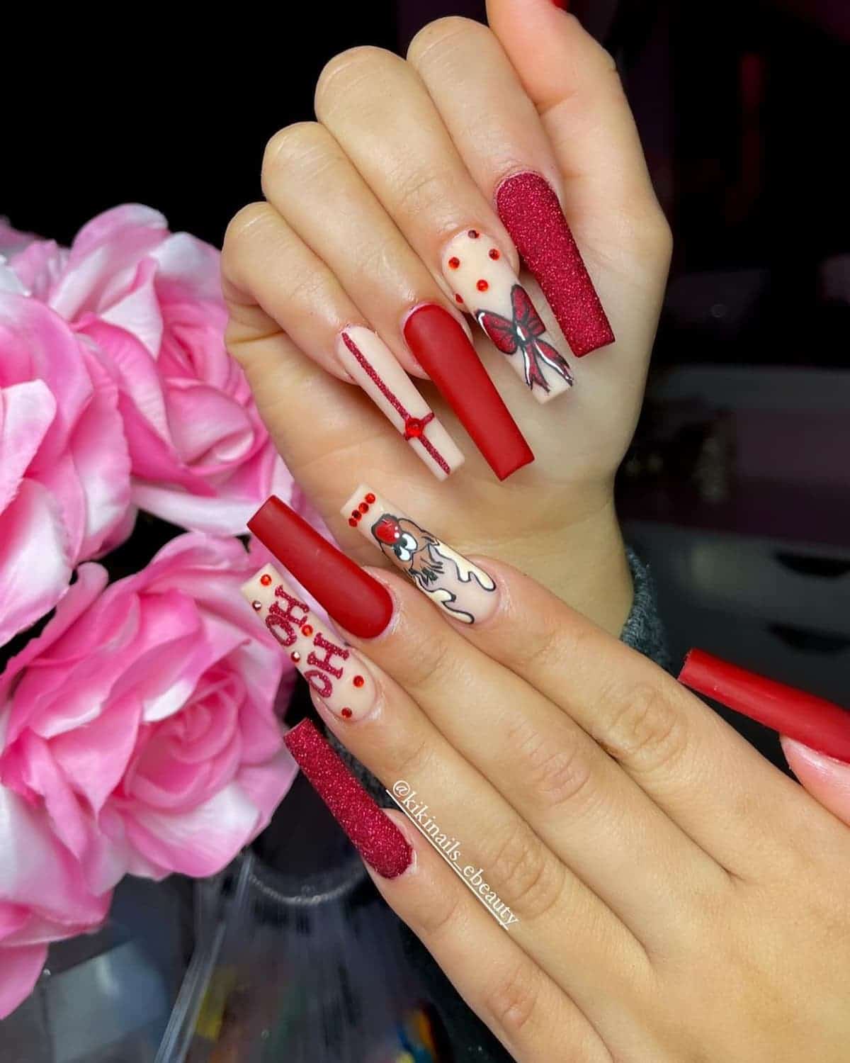 51 Matte Red Nails That Make a Powerful Statement