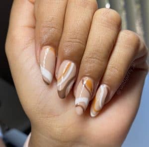 44 Chic and Timeless Nude Almond Nail Designs