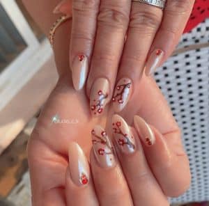 44 Chic and Timeless Nude Almond Nail Designs